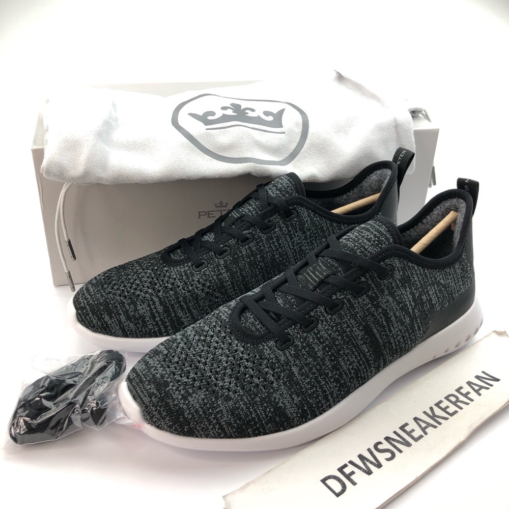 Peter Millar Hyperlight Glide Knit Iron Sneakers